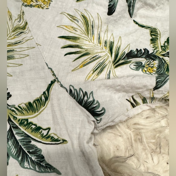 Jogal• Men's Pineapple Tropical Print Casual Button Up Shirt Short Sleeve - Picture 5 of 7